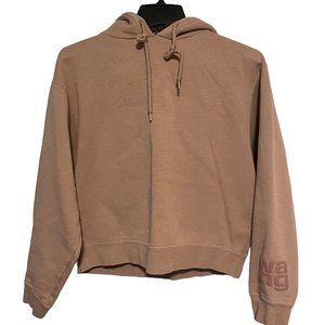 Alexander Wang Beige Structured Hoodie Women's Medium
